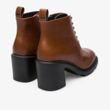 Camper Brown Ankle Boots Womens - Whitnee Online Ireland | IGXRC6249